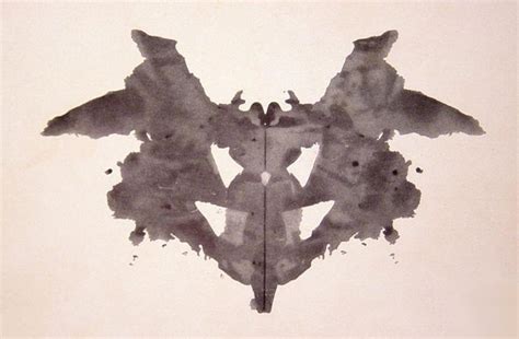 rorschach's blot.